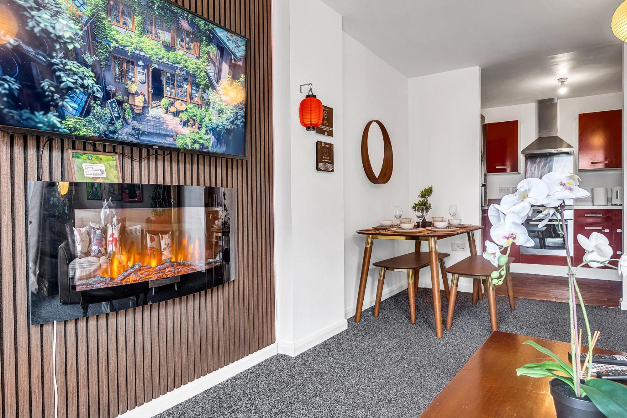 Apartment Anime - And Free Parking With Netflix Birmingham